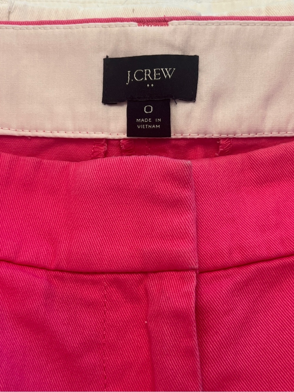 J. Crew Chino Shorts | Pink | Sz 0